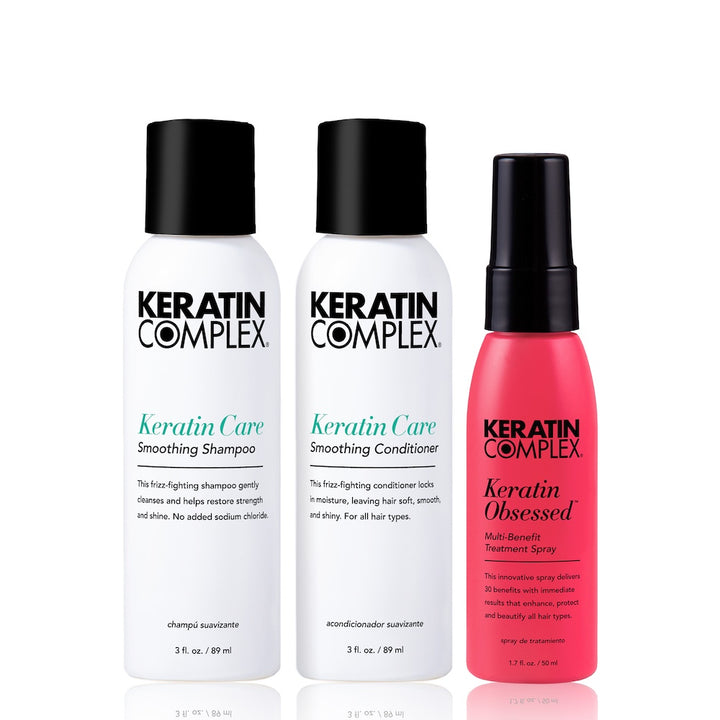 Ultimate Holiday Travel Kit: Healthy Hair Trio Kit